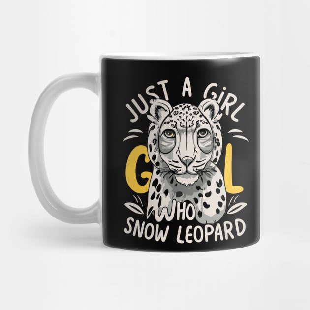 just a girl who loves Snow Leopard by CosmicCat